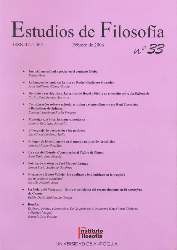 La imagen de América Latina en Rafael Gutiérrez Girardot